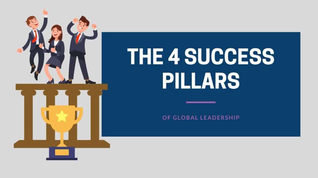 The 4 success pillars of global leadership