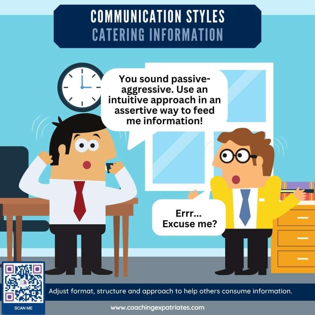 Communication styles comics