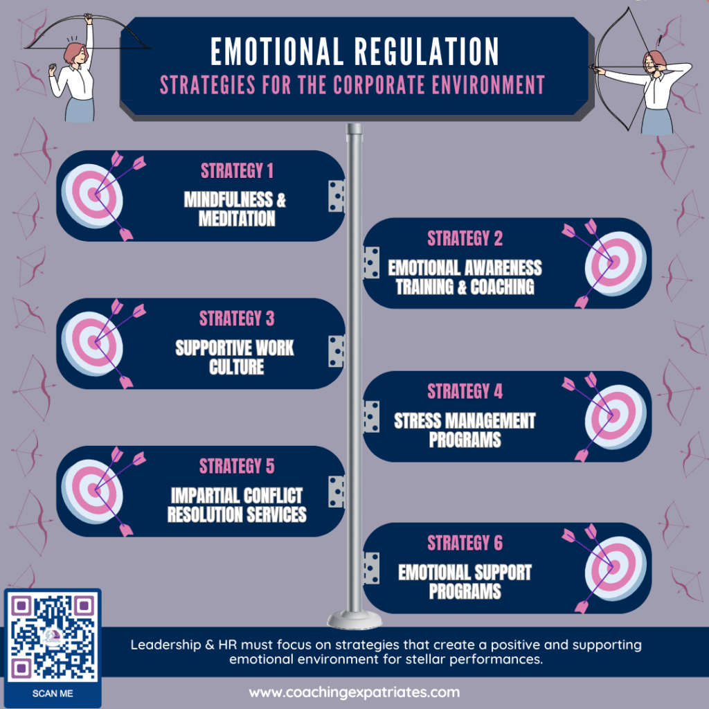 Emotional Regulation - Strategies Infographic