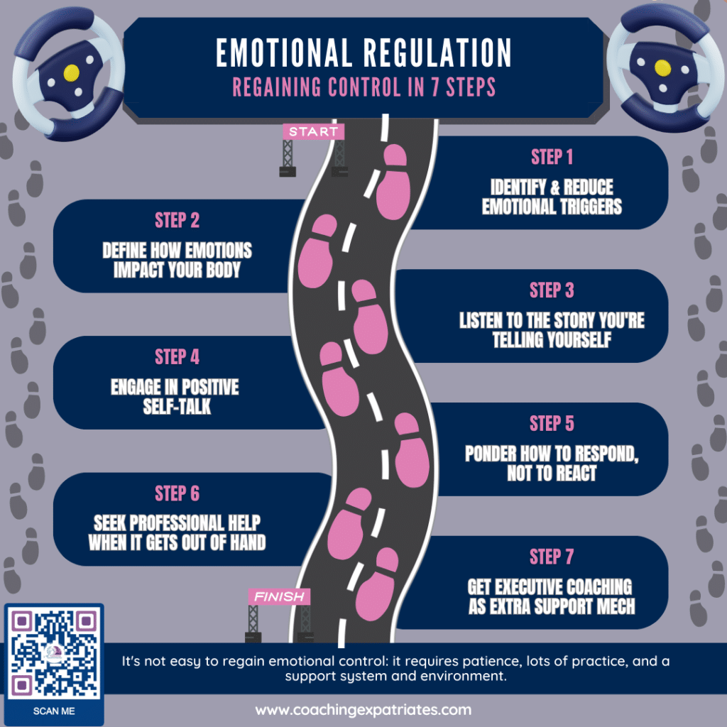 Emotional Regulation - regaining control 7 steps