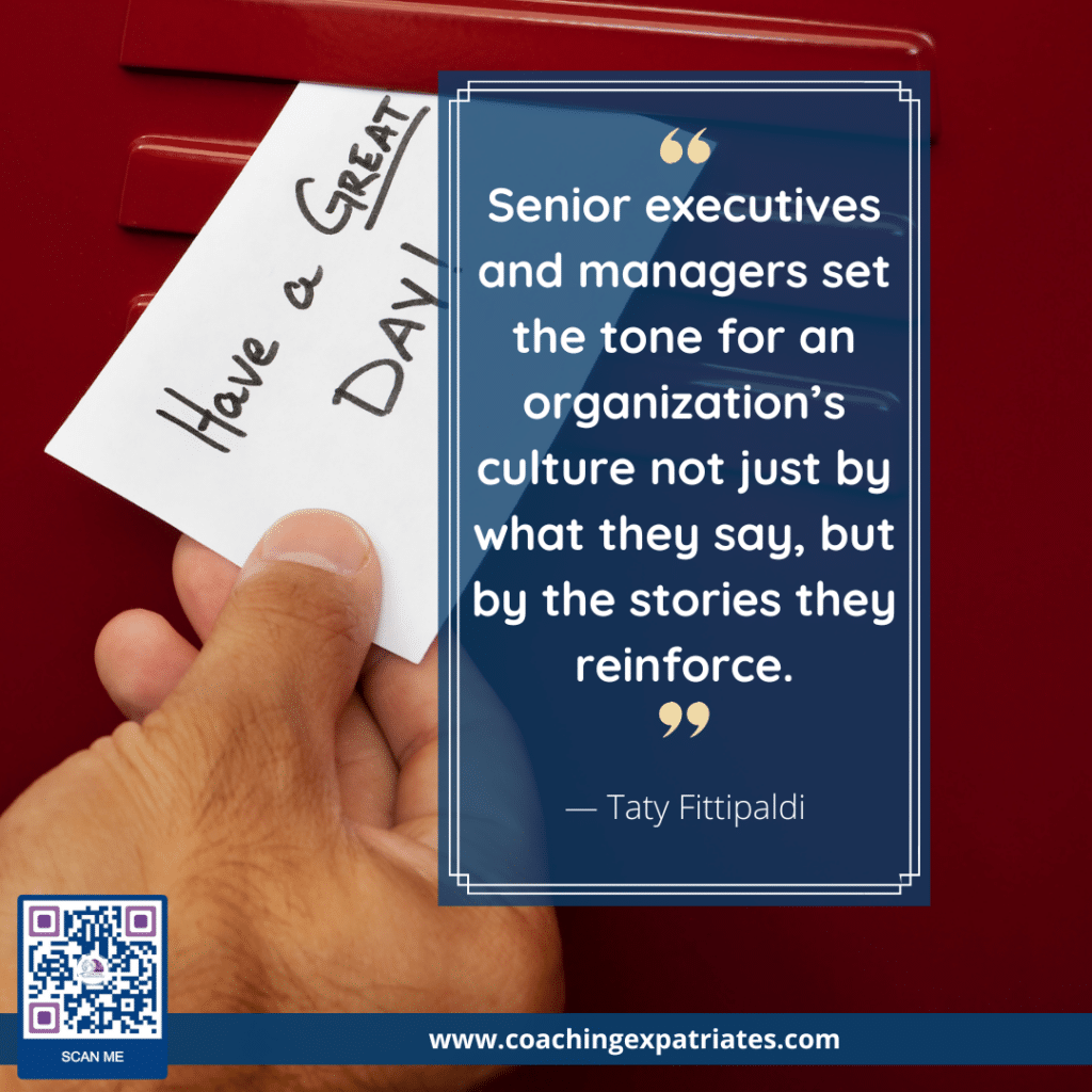 Quote - Corporate Culture and Leadership - taty F