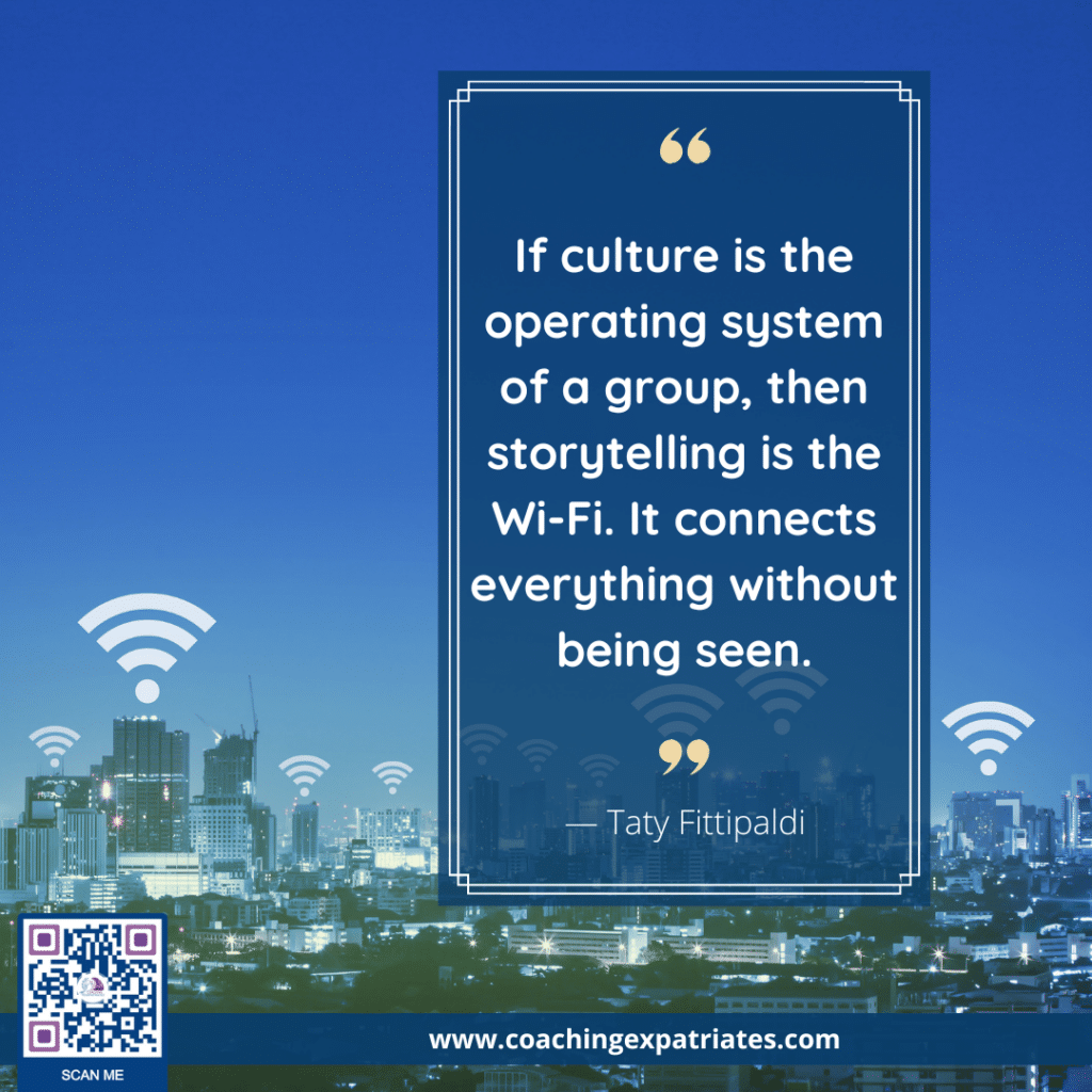 Quote - Elements Of Culture - Story connects