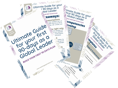 Global Leadership guide for first 90 days